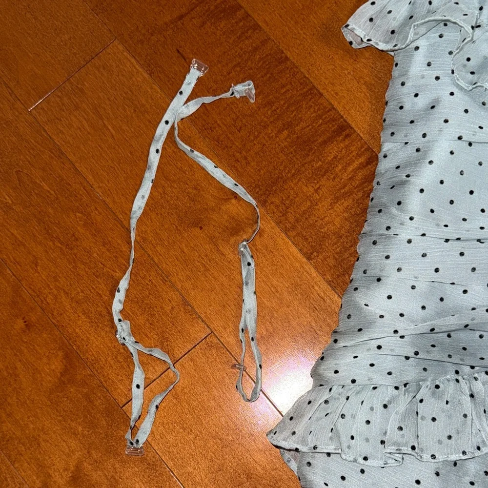 Polka Dot Ruffle Dress - Picture 7 of 7